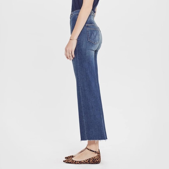 NWT Mother The Loop De Loop Fray Jeans in Just One Sip - Picture 5 of 13